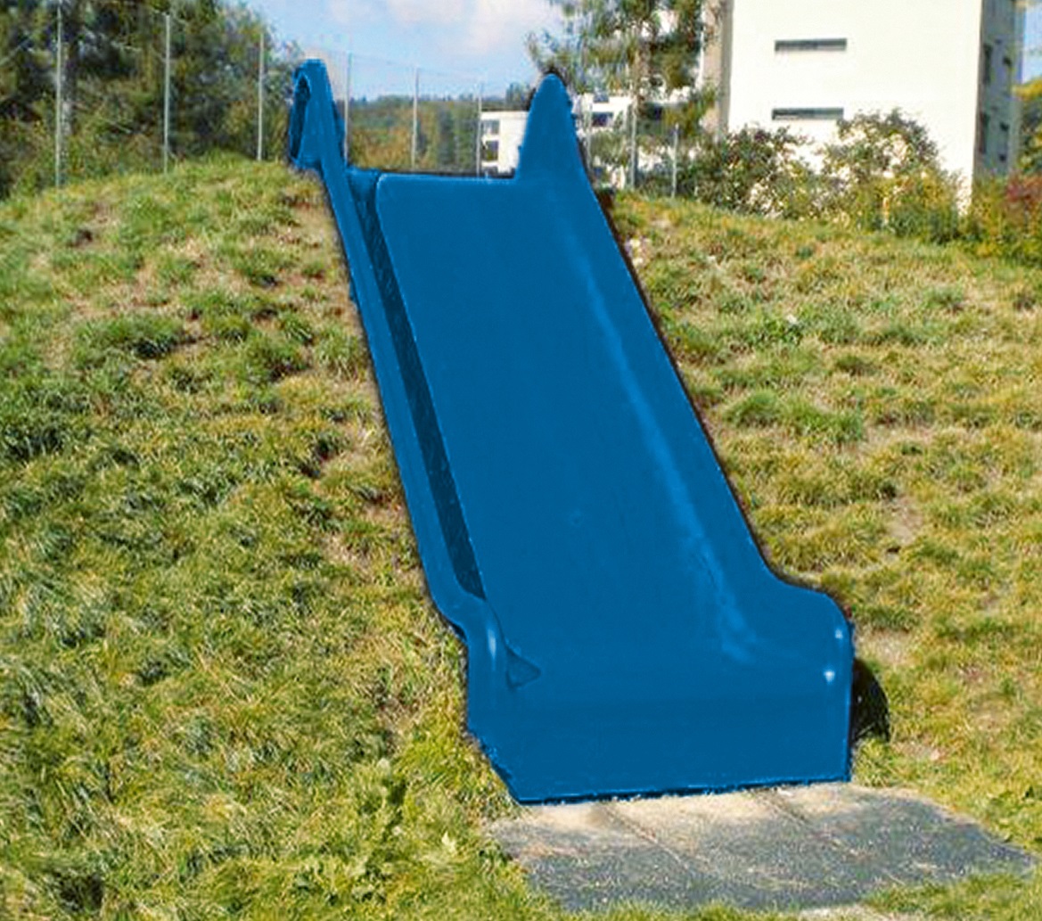 Toboggan large droit pour talus